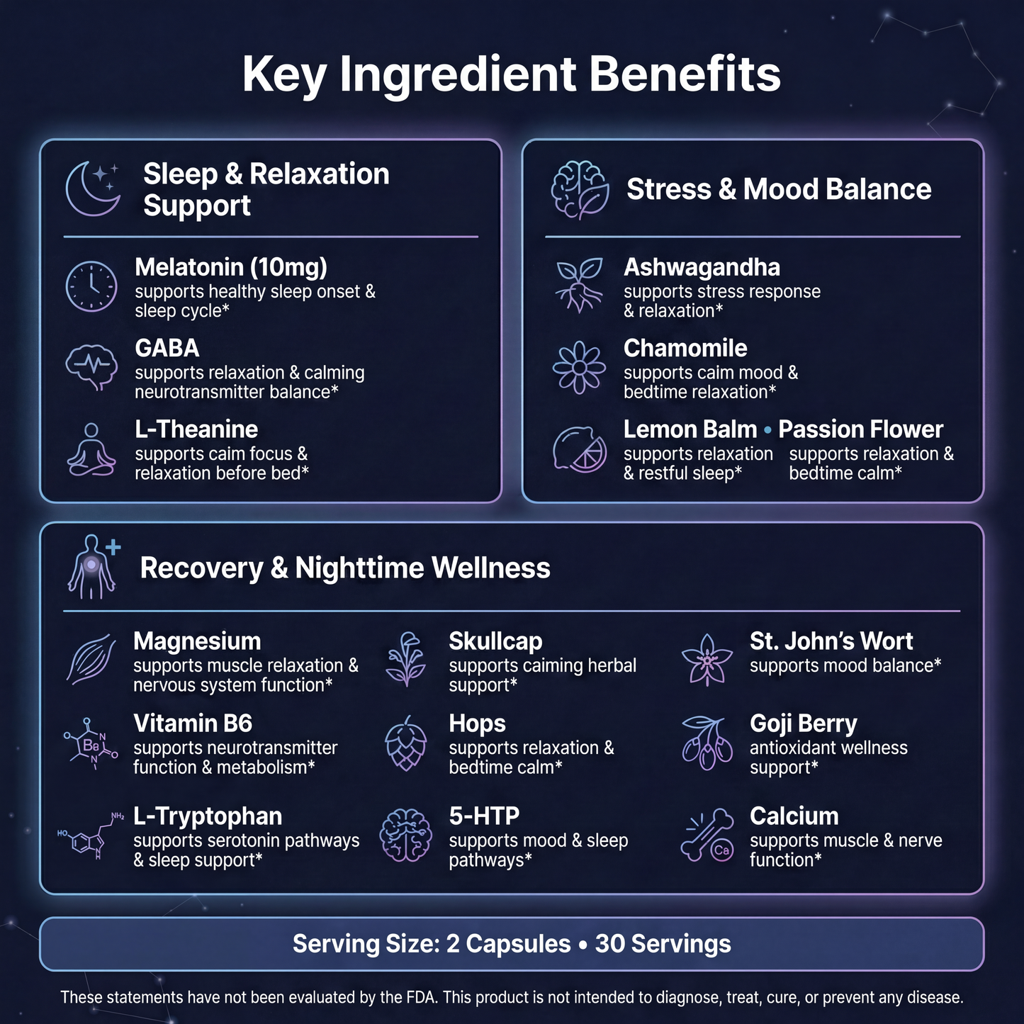 EvoSleep™ Descanso profundo y recuperación