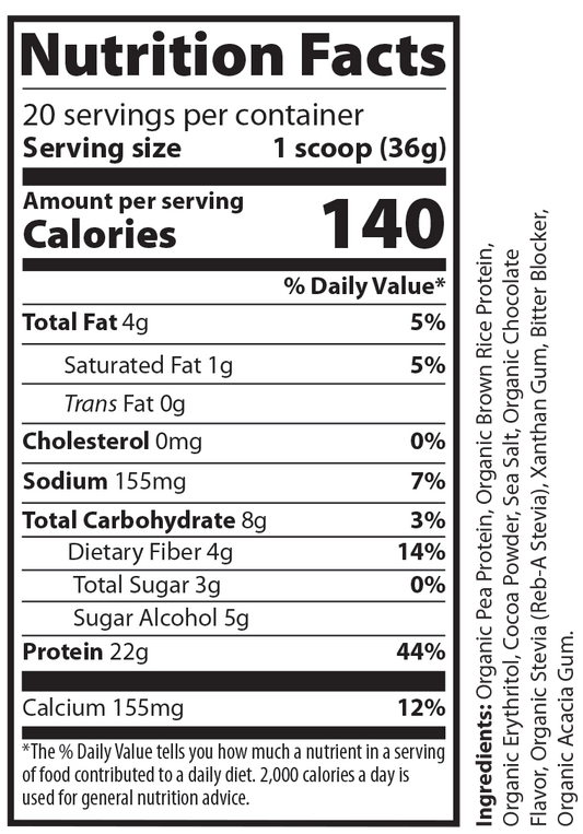 Plantnova™ Vegan Protein - Rich Chocolate