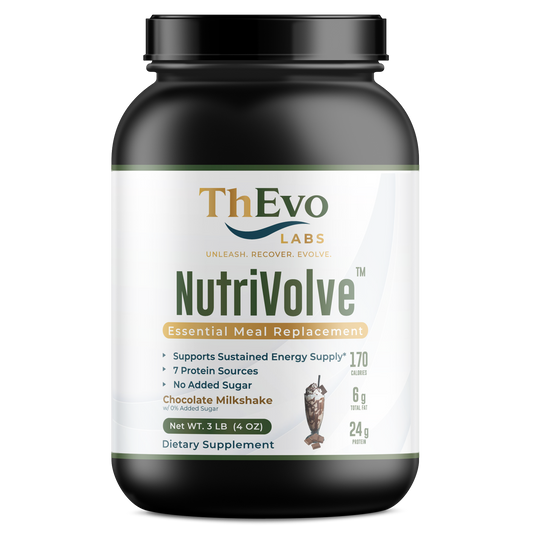 Nutrivolve Essential Meal Replacement by ThEvo LABS, protein and nutrition support for a healthy metabolism