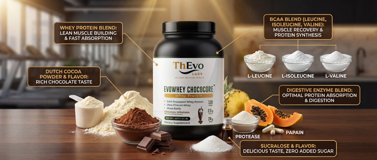 EvoWhey Chococore™ Chocolate Milkshake Protein