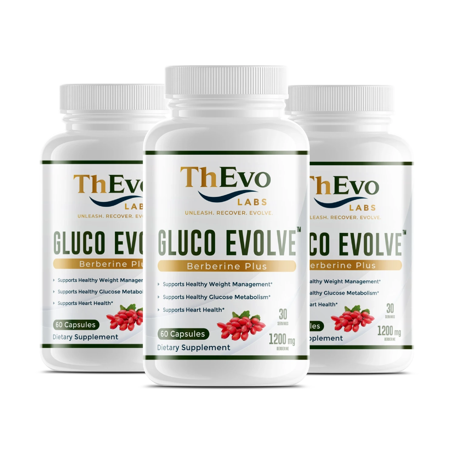 Gluco Evolve™ Berberine Plus — 90 Day Supply