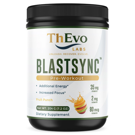 Blastsync™ Fruit Punch Pre-Workout Powder