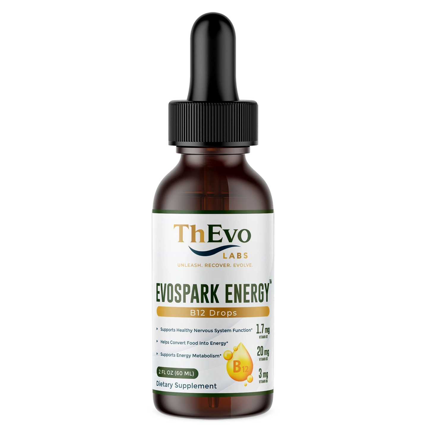 Evospark Energy™ B12 Drops