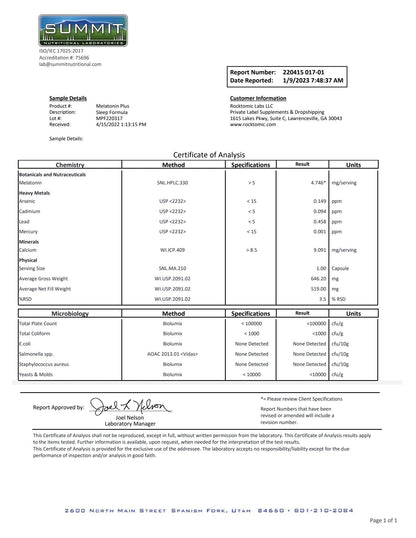 EvoSleep™ Deep Rest & Recovery
