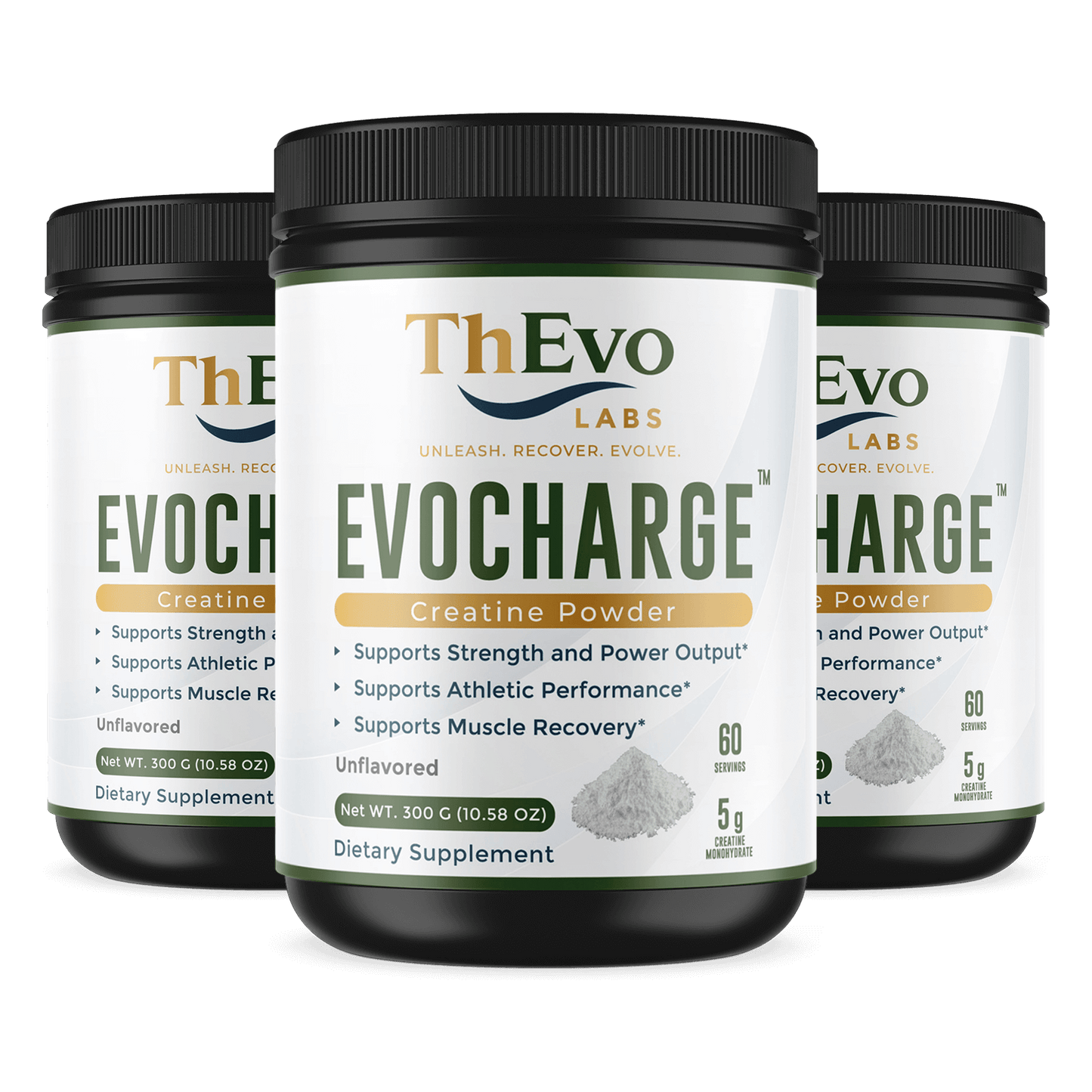 Evocharge™ Creatine Powder  90-days
