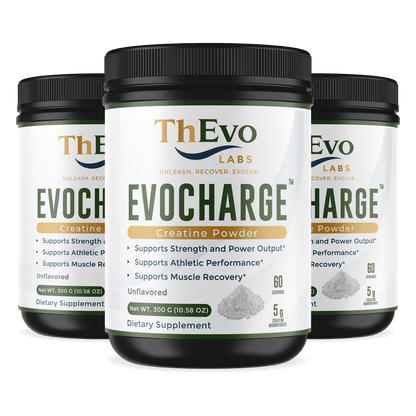 Evocharge™ Creatine Powder  90-days