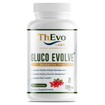 Gluco Evolve Berberine Plus bottle included in Women’s Wellness Essentials Stack